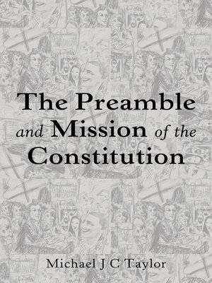 cover image of The Preamble and Mission of the Constitution